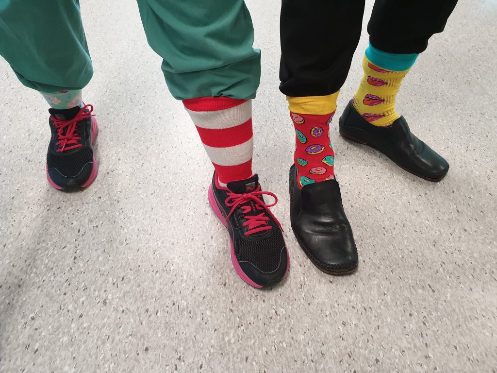 CALHN staff wear crazy socks for docs - CALHN - Central Adelaide Local ...