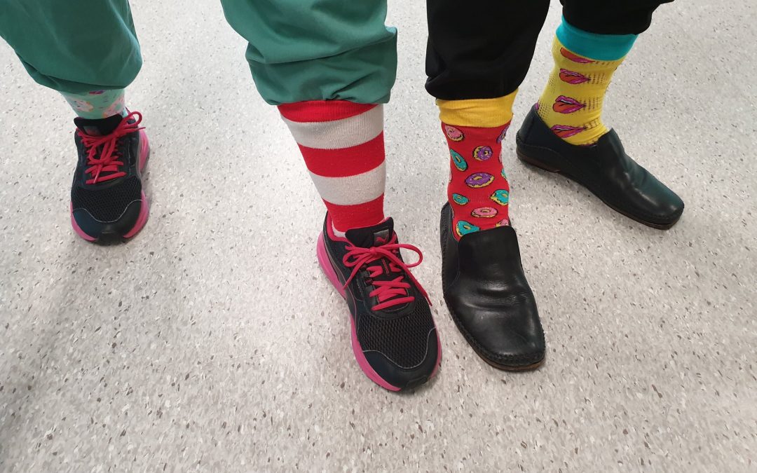 CALHN staff wear crazy socks for docs