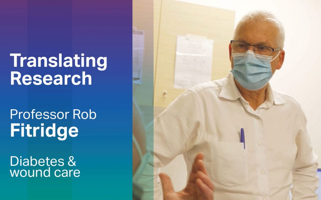 Diabetes and wound care with Professor Rob Fitridge