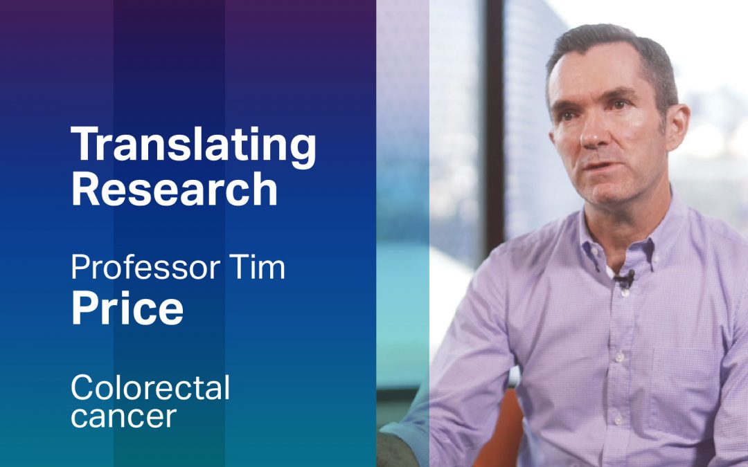 Colorectal cancer research with Professor Tim Price