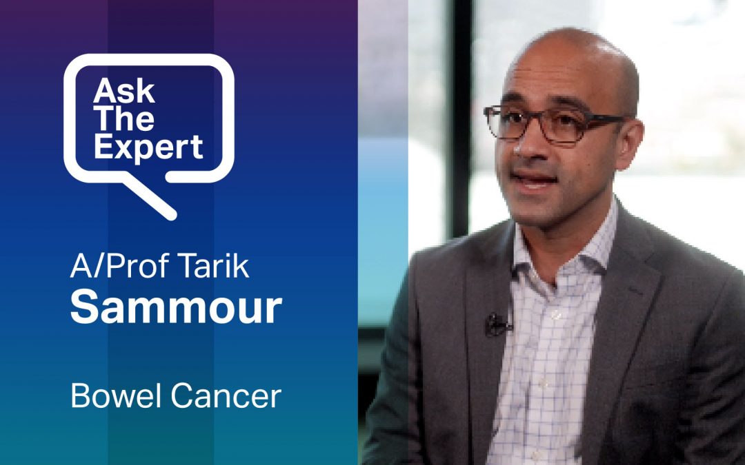Bowel cancer with A/Prof Tarik Sammour