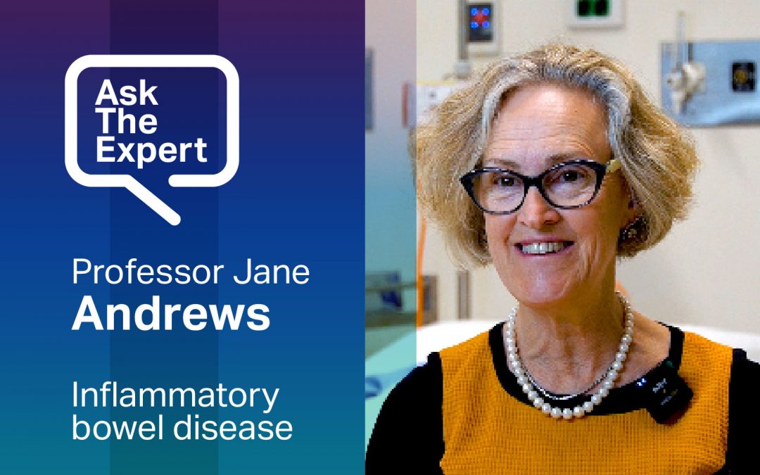 Inflammatory bowel disease with Professor Jane Andrews