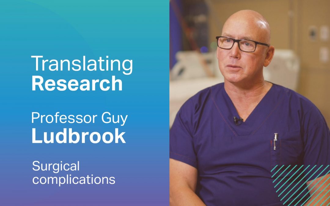 Reducing post-surgery complications with Professor Guy Ludbrook