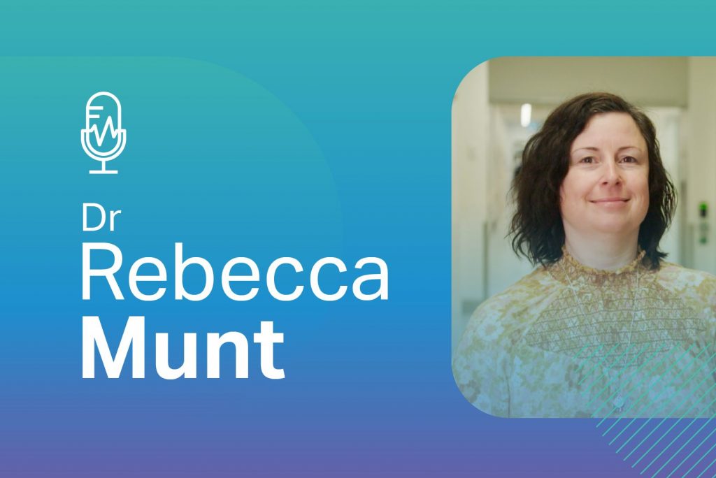Dr Rebecca Munt, research nurse