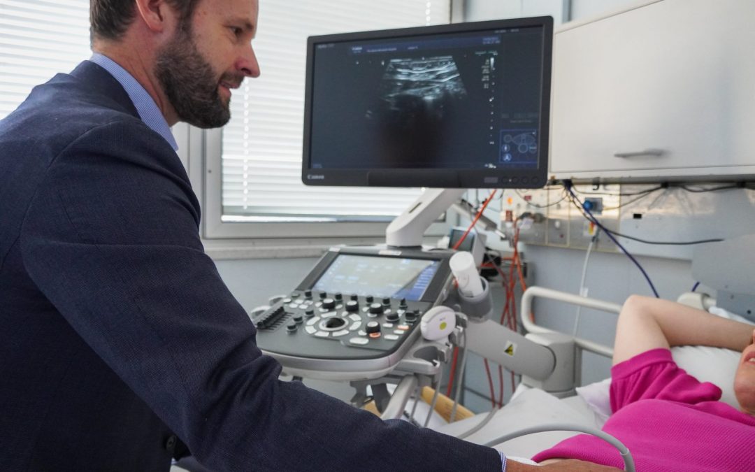 Using ultrasound to monitor inflammatory bowel disease