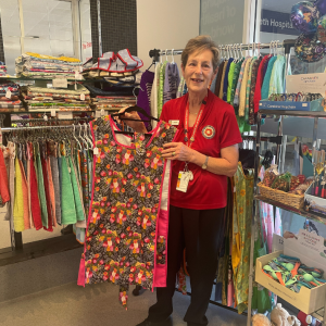 Deirdre is a volunteer at The Queen Elizabeth Hospital.